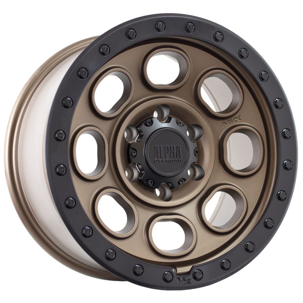 Holeshot – Matt Bronze w matt black lip