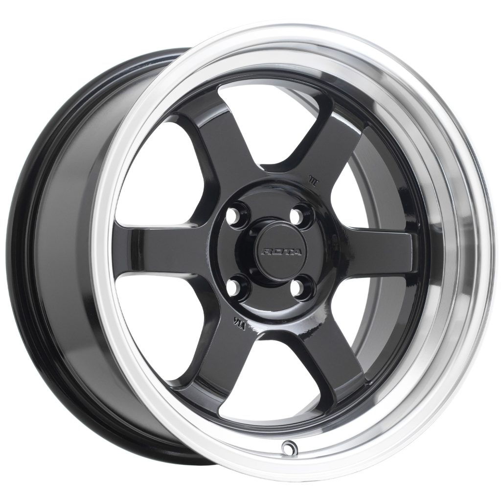 GridV – Gloss Black Polished Lip