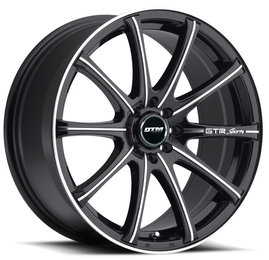 GTR II 3175 – GLOSS BLACK MACHINE FACE