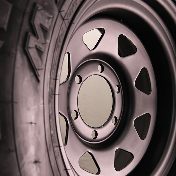 8-Spoke - Matt Black thumbnail