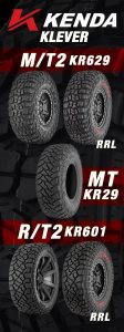 The Goods feature products this month of June are the Kenda Klever R/T and M/T Range