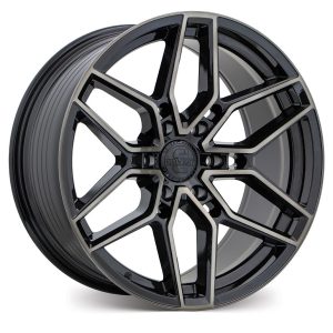 RV5 – Gloss Black w/Machined Face & Dark Tint