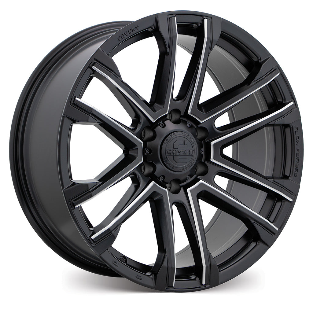 RV4 – Matt Black w/Milled Spoke