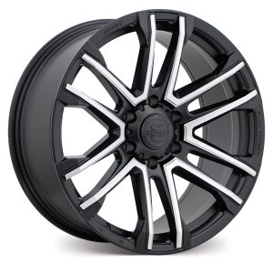 RV4 – Satin Black w/Machined Face