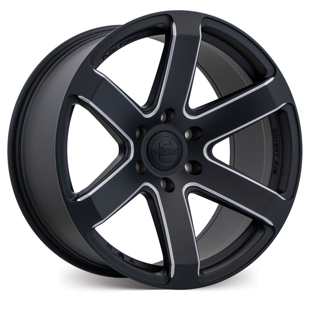 RV6 – Matt Black w/Milled Spokes