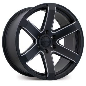 RV6 – Matt Black w/Milled Spokes