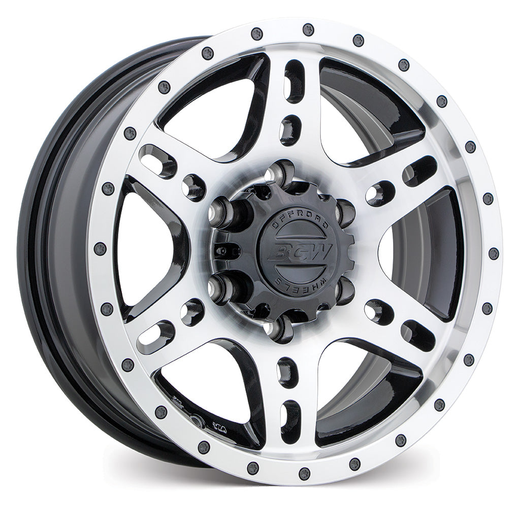 DELTA – Gloss Black w/Machined Face