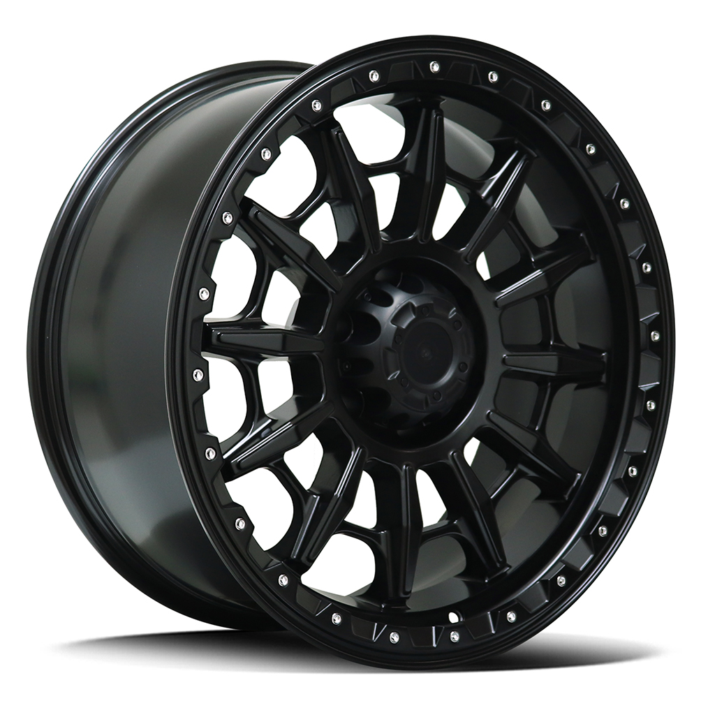 JT200 – MATTE BLACK SILVER RIVETS
