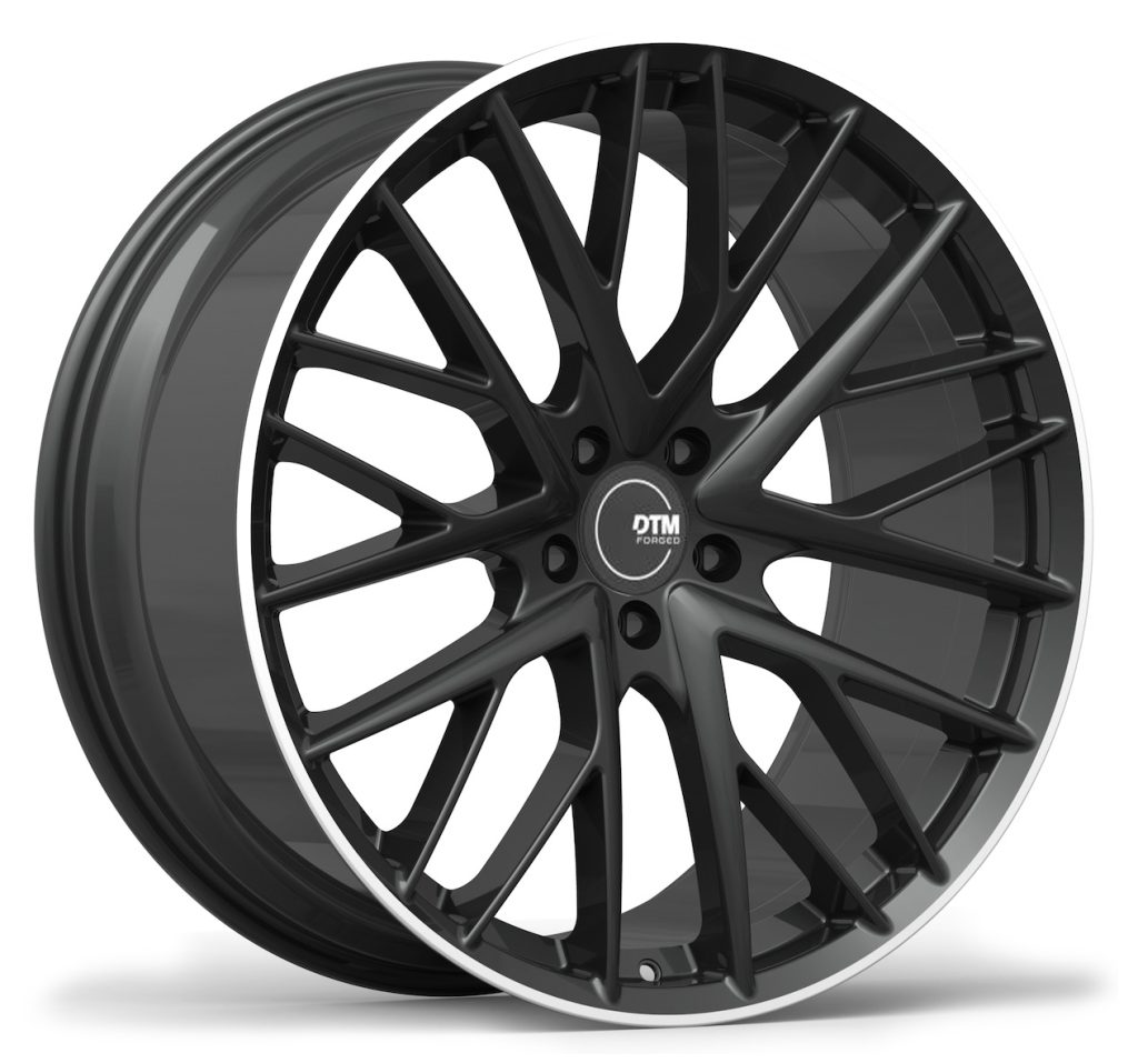 6046 – SATIN BLACK MILLED EDGE