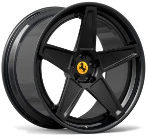 F52 – Satin Black Gloss Black Lip
