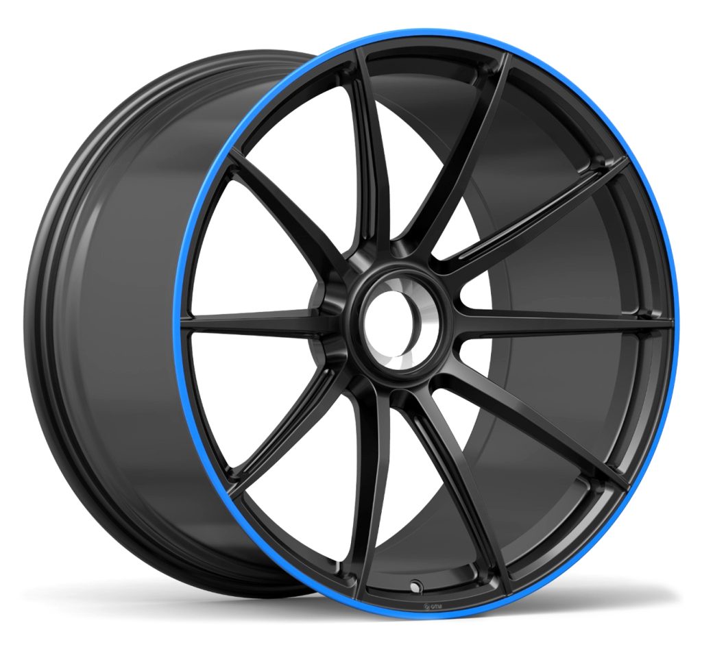 F54 – SATIN BLACK BLUE LIP