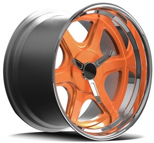 F58 FORGED – POLISHED LIP ORANGE SPOKE