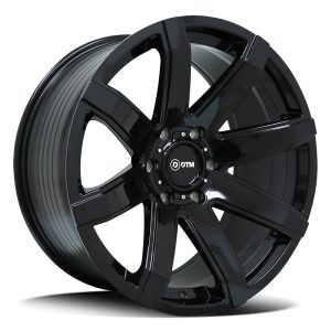 STILETTO – GLOSS BLACK NO MILLED RIVETS