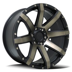 STILETTO – SATIN BLACK DARK BRONZE TINT
