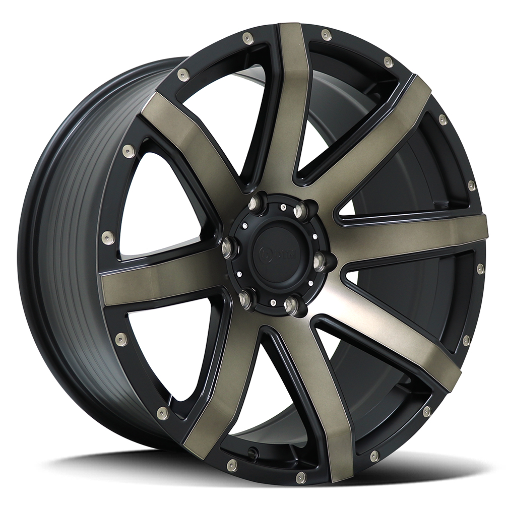 STILETTO – SATIN BLACK DARK BRONZE TINT