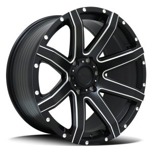 STILETTO – SATIN BLACK MILLED