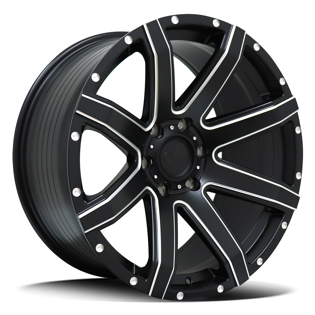 STILETTO – SATIN BLACK MILLED