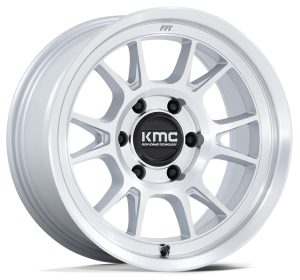 KM729 – GLOSS SILVER MACHINED FACE