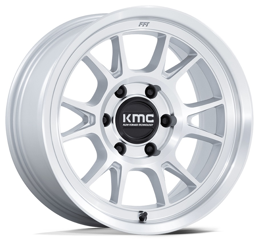 KM729 – GLOSS SILVER MACHINED FACE