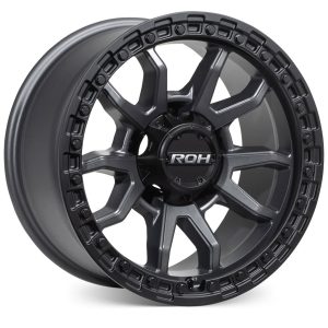 RAID 5 – Matt Gunmetal w/Matt Black Rim Edge