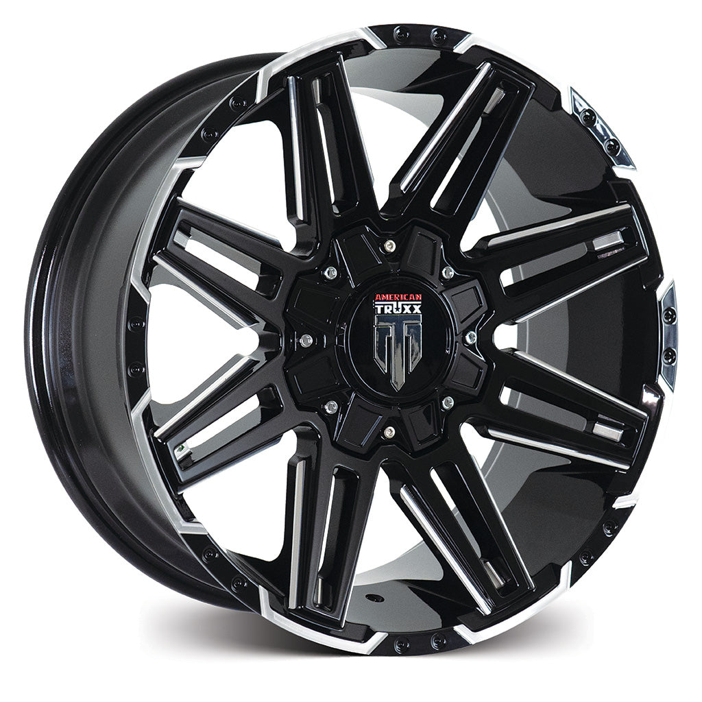 BOOM – Gloss Black w/Milled Spokes