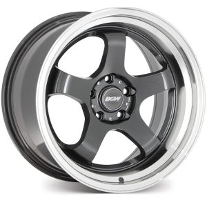 EBISU – Gloss Gunmetal w/Machined Lip