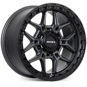 AXE – Matt Gunmetal w/Matt Black Rim Edge