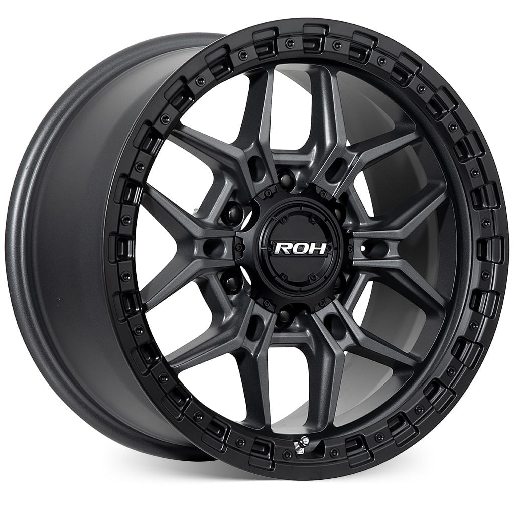 AXE – Matt Gunmetal w/Matt Black Rim Edge