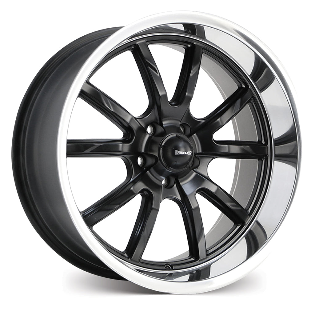 R650 – Matt Black w/Polished Lip