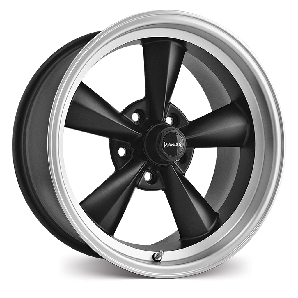 R675 – Matt Black w/Machined Lip