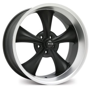 R695 – Matt Black w/Machined Lip