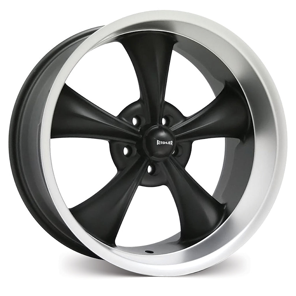 R695 – Matt Black w/Machined Lip