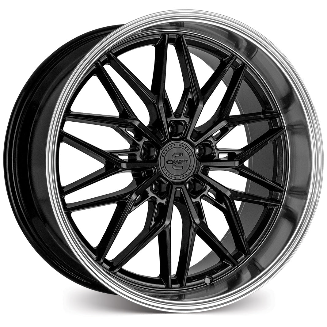CV7 - Gloss Black w/Machined Lip thumbnail