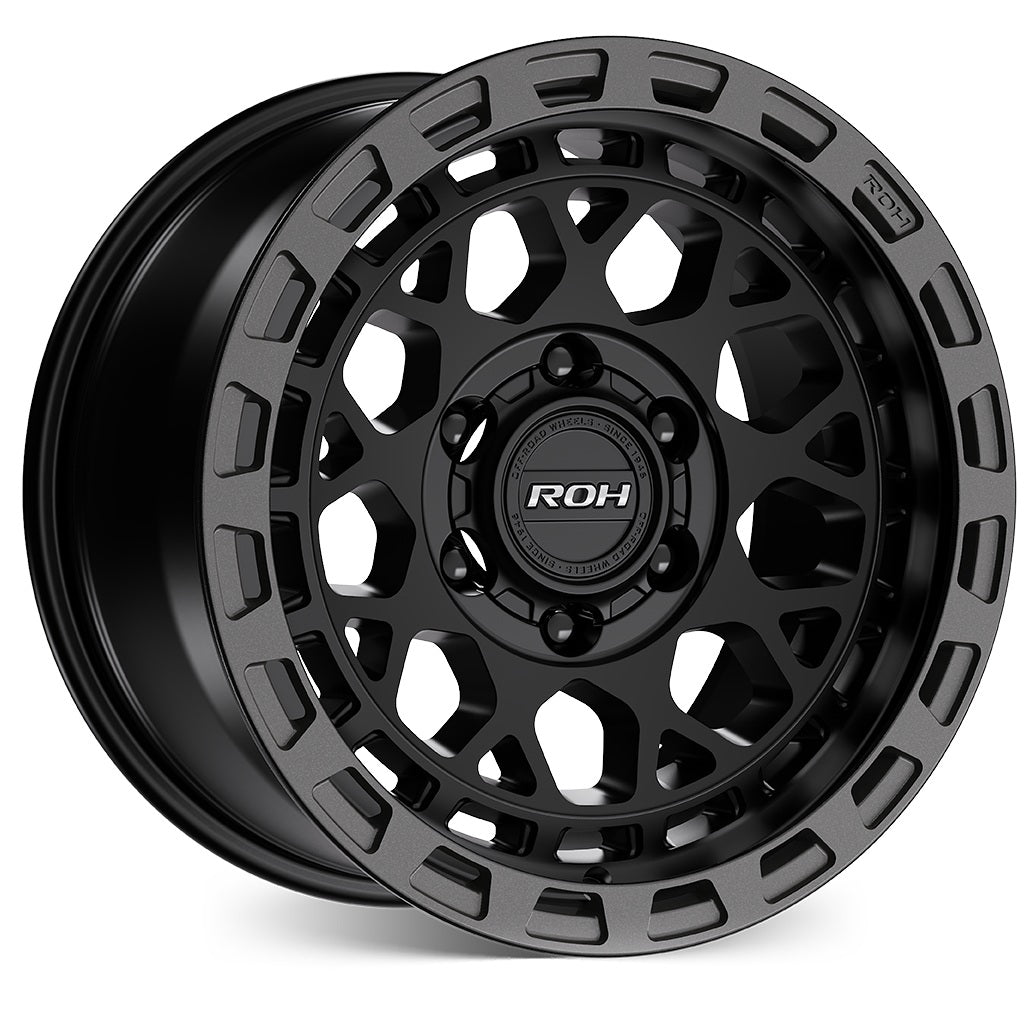 ATLAS – Matt Black w/Graphite Rim Edge