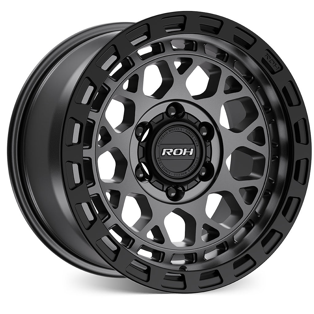 ATLAS – Matt Gunmetal w/Matt Black Rim Edge