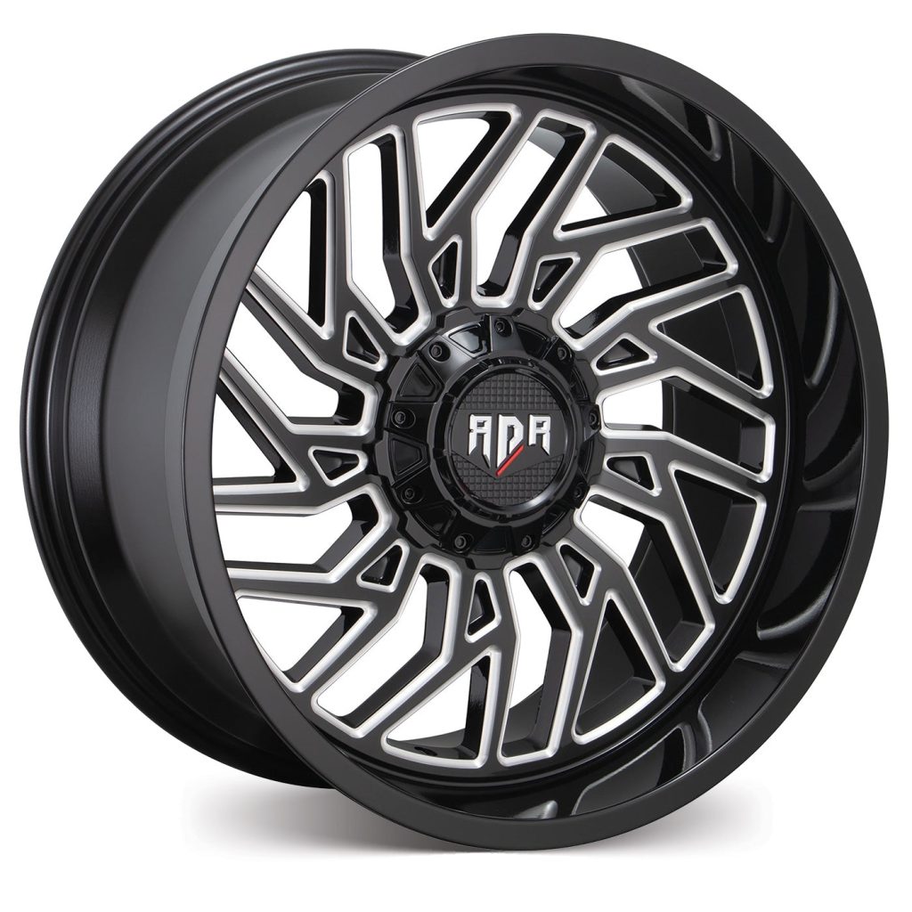 RD50 – Gloss Black w/Milled Edge