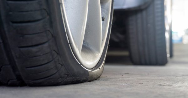 Underinflated tyres banner